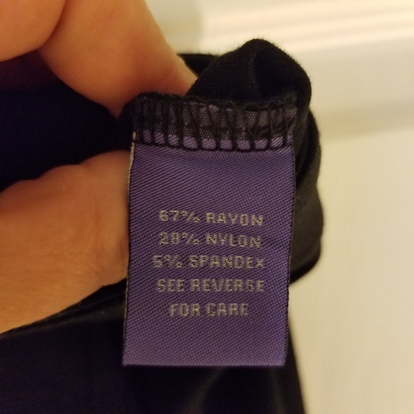 Vintage Vivienne Tam Black Pants with button detail at ankle - Picture 5 of 5